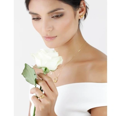 Lee Renee Morganite Petal Ring - Gold