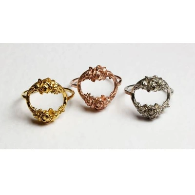 Lee Renee Rose Halo Ring- Rose Gold