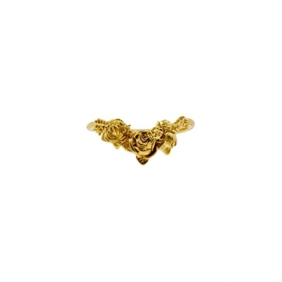 Lee Renee Rose Chevron Ring – Gold