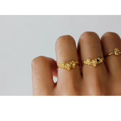 Lee Renee Rose Chevron Ring – Gold