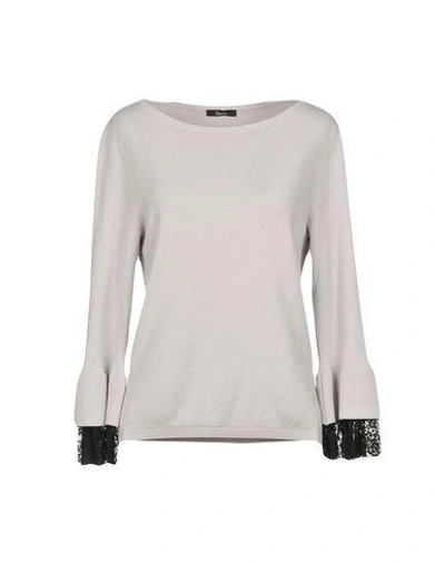 Shop Hanita Sweaters In Light Pink