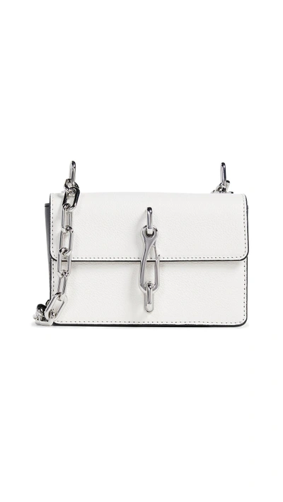 Shop Alexander Wang Hook Small Cross Body Bag In Black/white