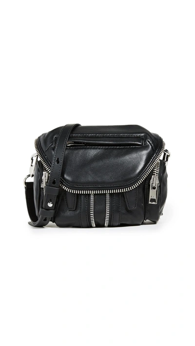 Shop Alexander Wang Micro Marti Cross Body Bag In Black