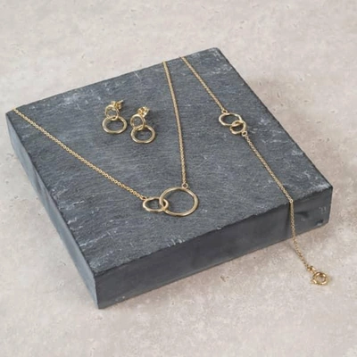 Auree Jewellery Kelso 9ct Yellow Gold Necklace