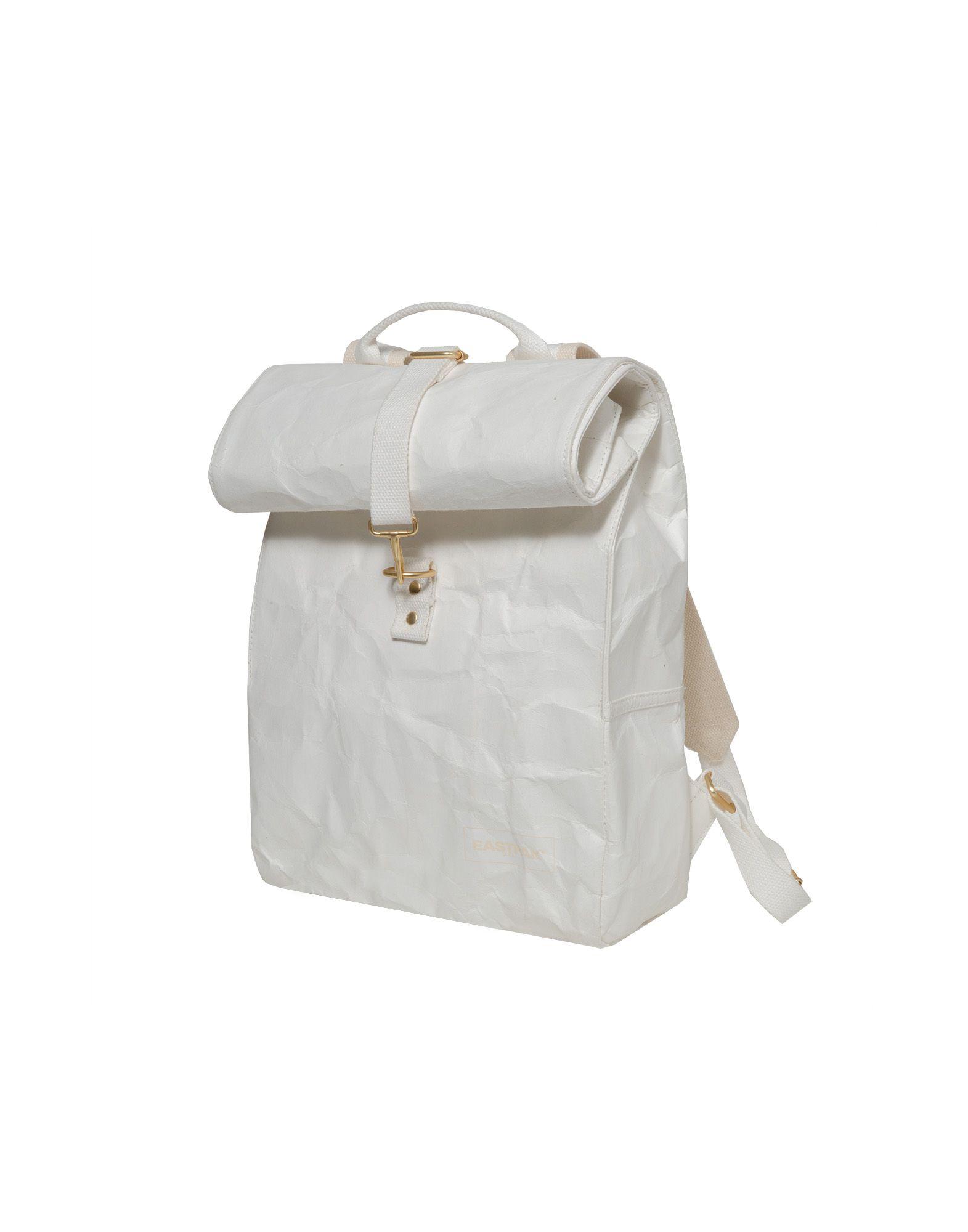 eastpak white backpack
