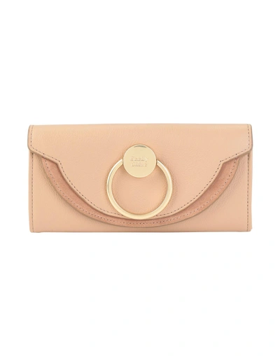 Shop See By Chloé Wallet In Sand