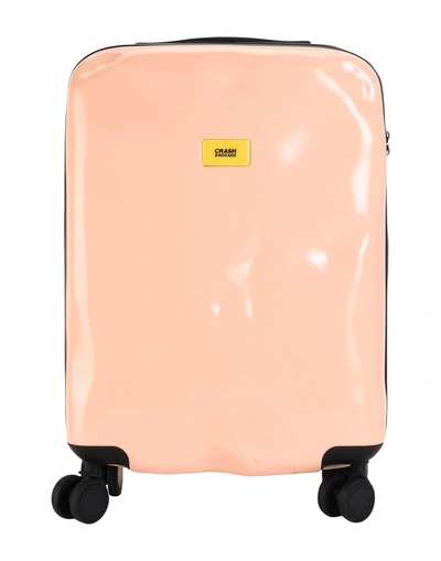 Shop Crash Baggage Luggage In Salmon Pink