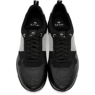 Shop Ps By Paul Smith Black Rappid Ms2 Sneakers In 79.black