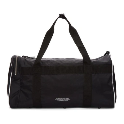 Shop Adidas Originals Black Large Adicolor Duffle Bag