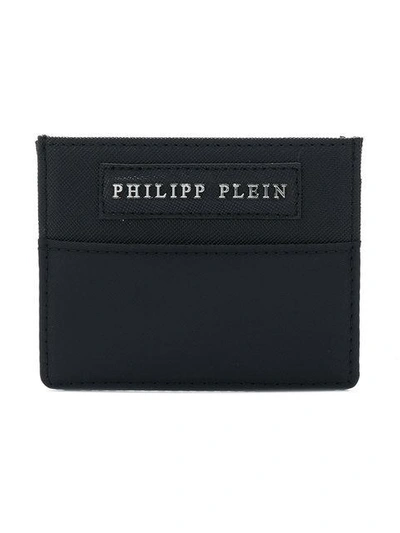 Shop Philipp Plein Logo Cardholder - Black