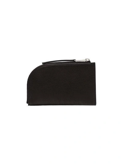 Shop Rick Owens Black Zipped Pouch