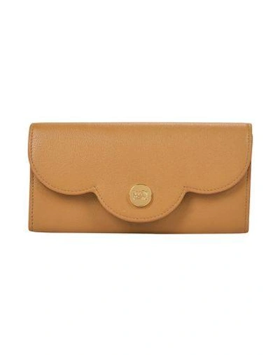 Shop See By Chloé Wallets In Camel