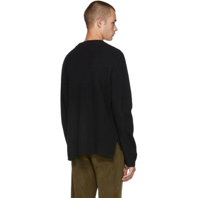 Shop Acne Studios Black Nicholas Sweater