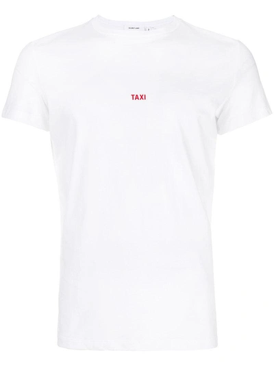 Shop Helmut Lang Taxi T In White