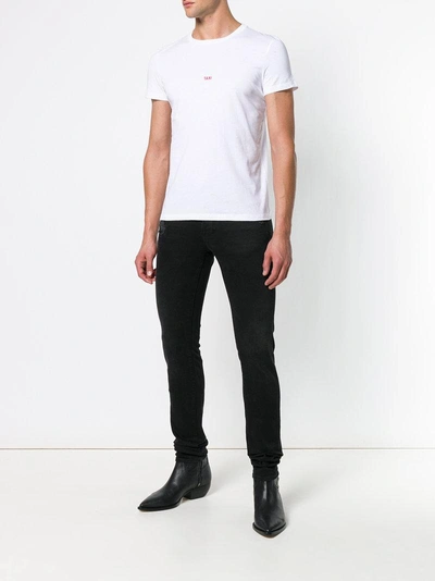 Shop Helmut Lang Taxi T In White