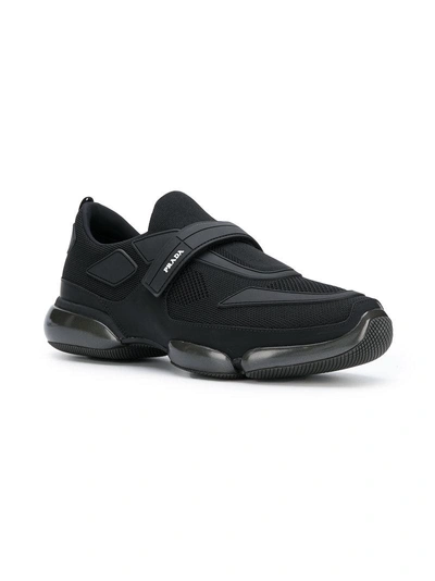 Shop Prada Cloudbust Sneakers In Black