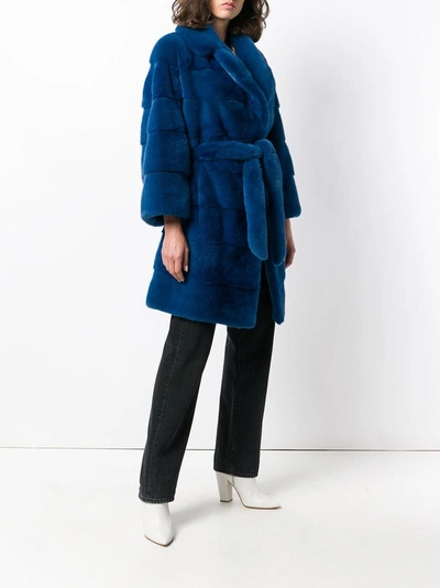 Shop Liska Oversized Fur Coat