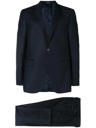 Shop Lanvin Classic Two-piece Suit - Blue