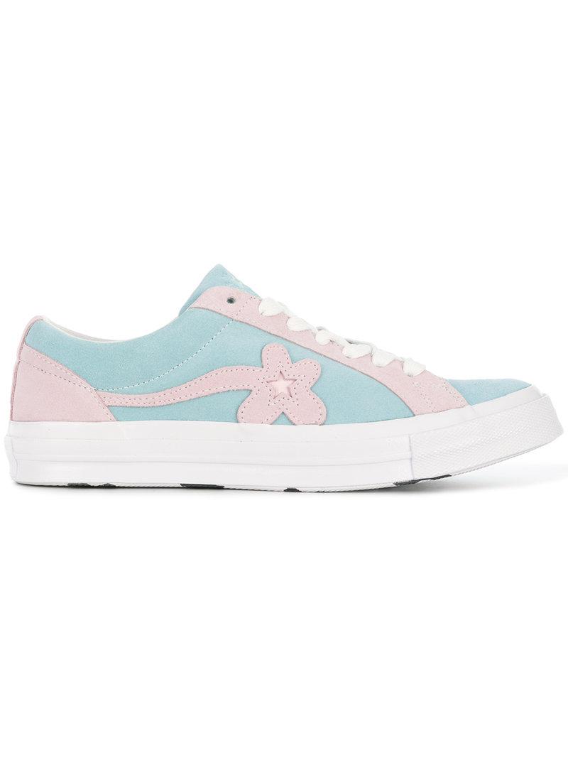 golf le fleur shoes blue and pink