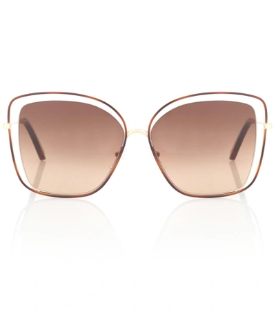 Shop Chloé Poppy Sunglasses In Female