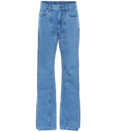 Shop Y/project Wide-leg Jeans In Blue