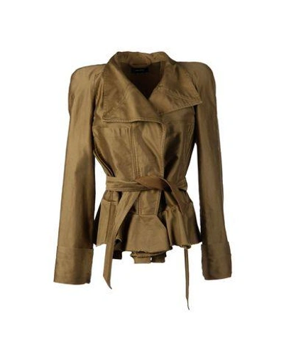 Shop Isabel Marant Jacket In Military Green