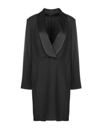 Shop Atos Lombardini Short Dresses In Black