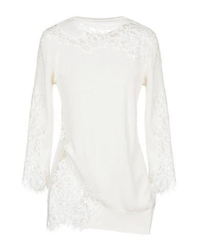 Shop Ermanno Scervino Sweater In Ivory