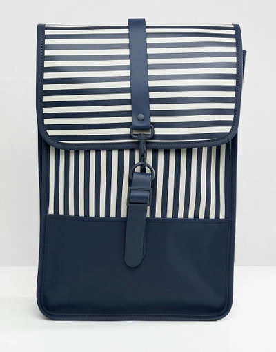 Shop Rains Mini Backpack - Navy