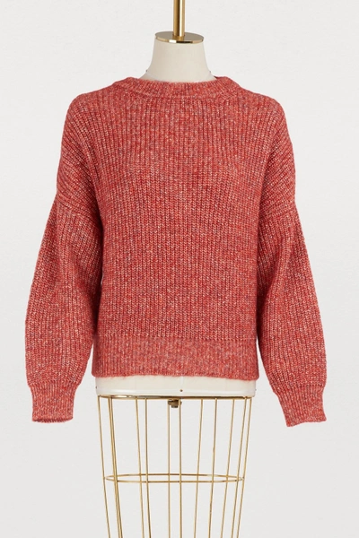Shop Vanessa Bruno Jacome Sweater In Vermillon