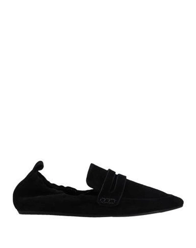 Shop Lanvin Loafers In Black