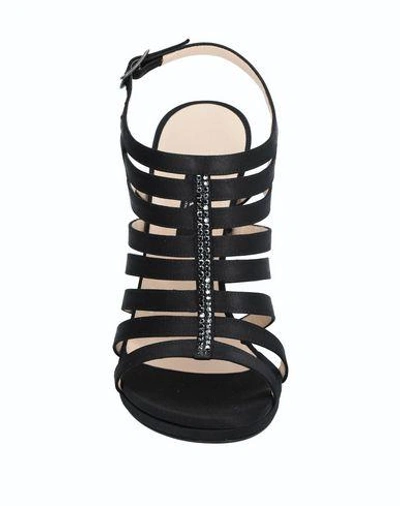 Shop Albano Sandals In Black