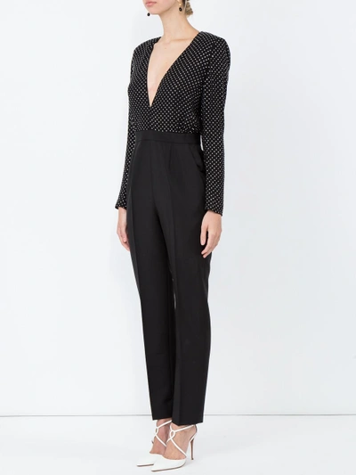 Shop Givenchy Polka-dot Tailored Jumpsuit