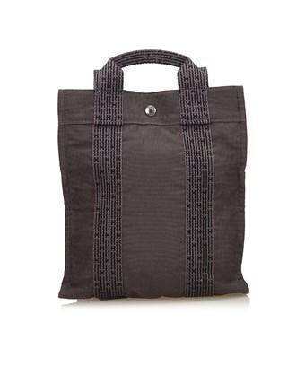 hermes canvas backpack