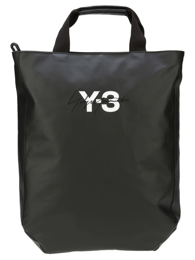 Shop Y-3 Adidas Y3 Backpack In Black
