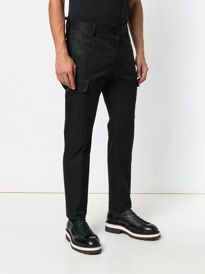 Shop Dsquared2 Slim-fit Tailored Trousers - Black