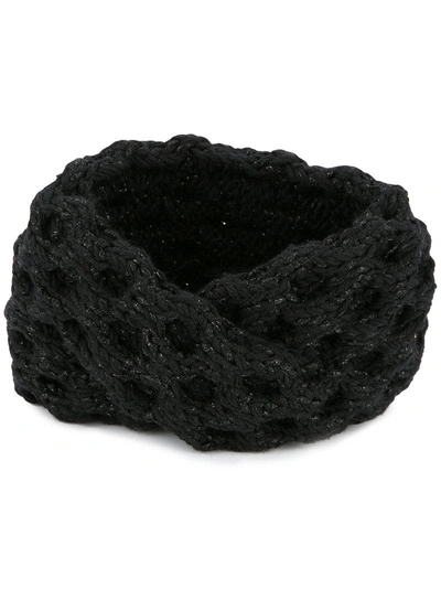 Shop 0711 Chabadon Headband In Black