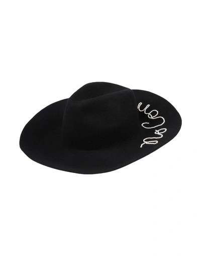 Shop Eugenia Kim Hat In Black