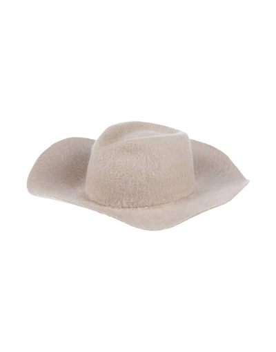 Shop Gladys Tamez Hat In Ivory