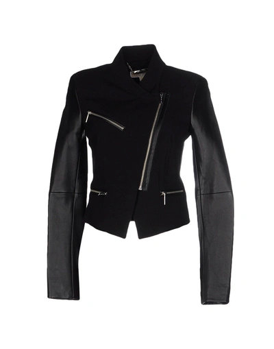 Shop Michael Michael Kors Jackets In Black