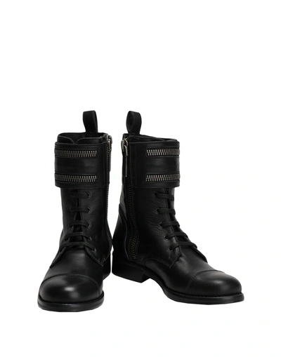 Shop Pierre Balmain Ankle Boot In Black