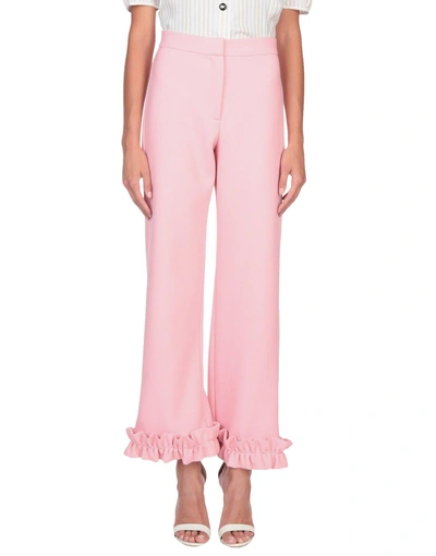 Shop Vivetta Casual Pants In Pink