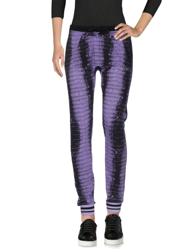 Shop Happiness Casual Pants In Purple