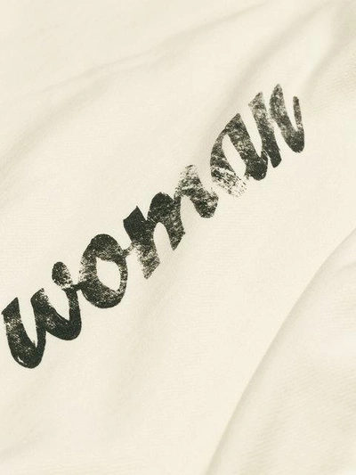 Shop Off-white Logo Patch Sweatshirt