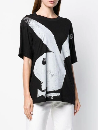 Shop Marc Jacobs Playboy Bunny Print T-shirt - Black