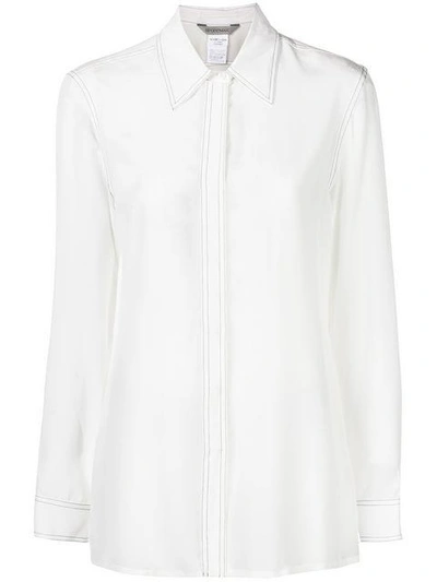 Shop Sportmax Button Down Shirt - White