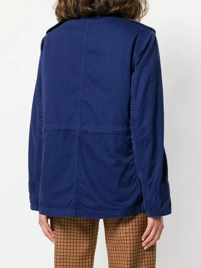 Shop Closed Utility Jacket In Blue