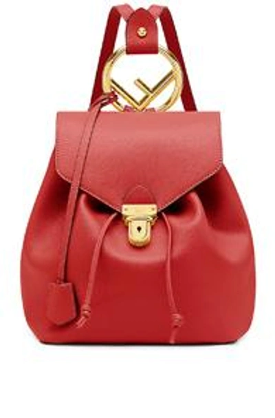 Shop Fendi Backpack In Red.