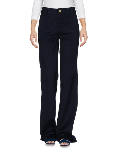 Shop Michael Michael Kors Denim Pants In Blue