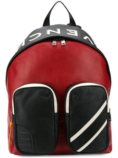 Shop Givenchy Mc3 Backpack - Red